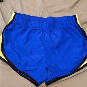 Vibrant Blue Women's Athletic Shorts